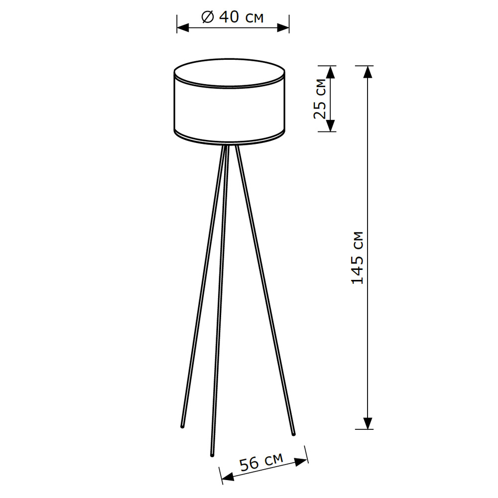 Торшер LightHall Dapper LH012052