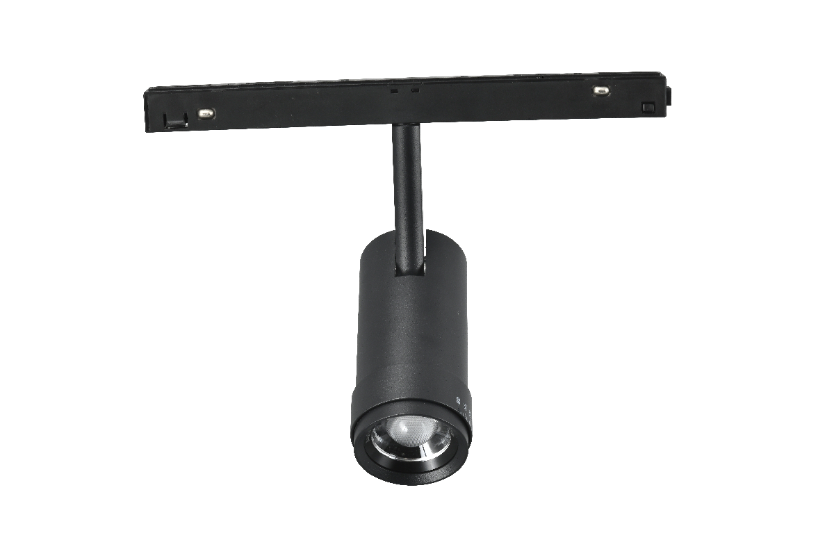 Трековый магнитный светильник iLedex Vision ZOOM 4822-020-D47-10W-10/60DG-3000K-BK