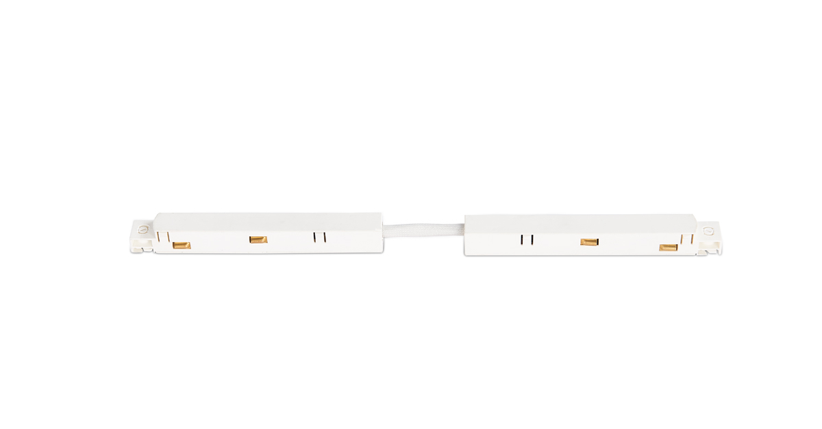 Токопроводящий угловой соединитель для шинопровода Donolux Space-track System Connector 90 W