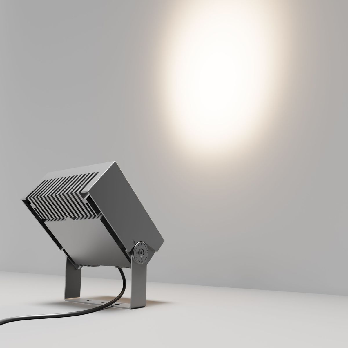 Прожектор 50 W Arlight ALT-BLOCK-S220x220-50W Warm3000 (GR, 60 deg, 230V) 052371