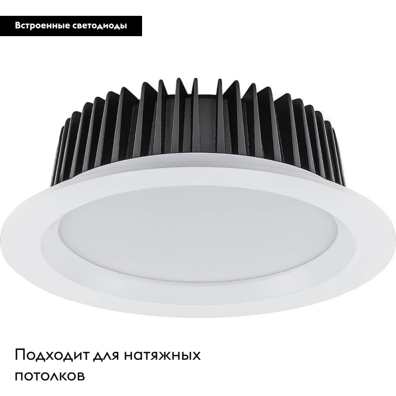 Встраиваемый светодиодный светильник Feron AL253 32627