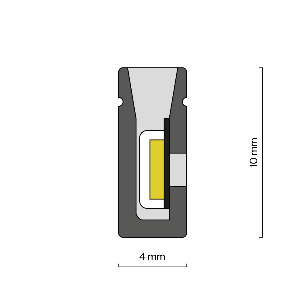 Гибкий неон Maytoni Led strip 24В 9,6Вт/м 3000K 5м IP67 432037