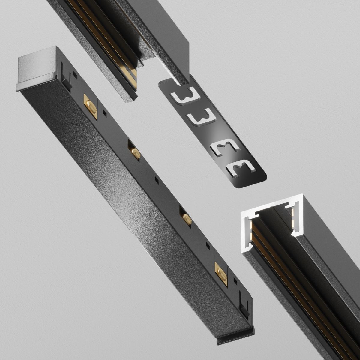 Коннектор питания прямой Exility X Maytoni TRA239PC-42B