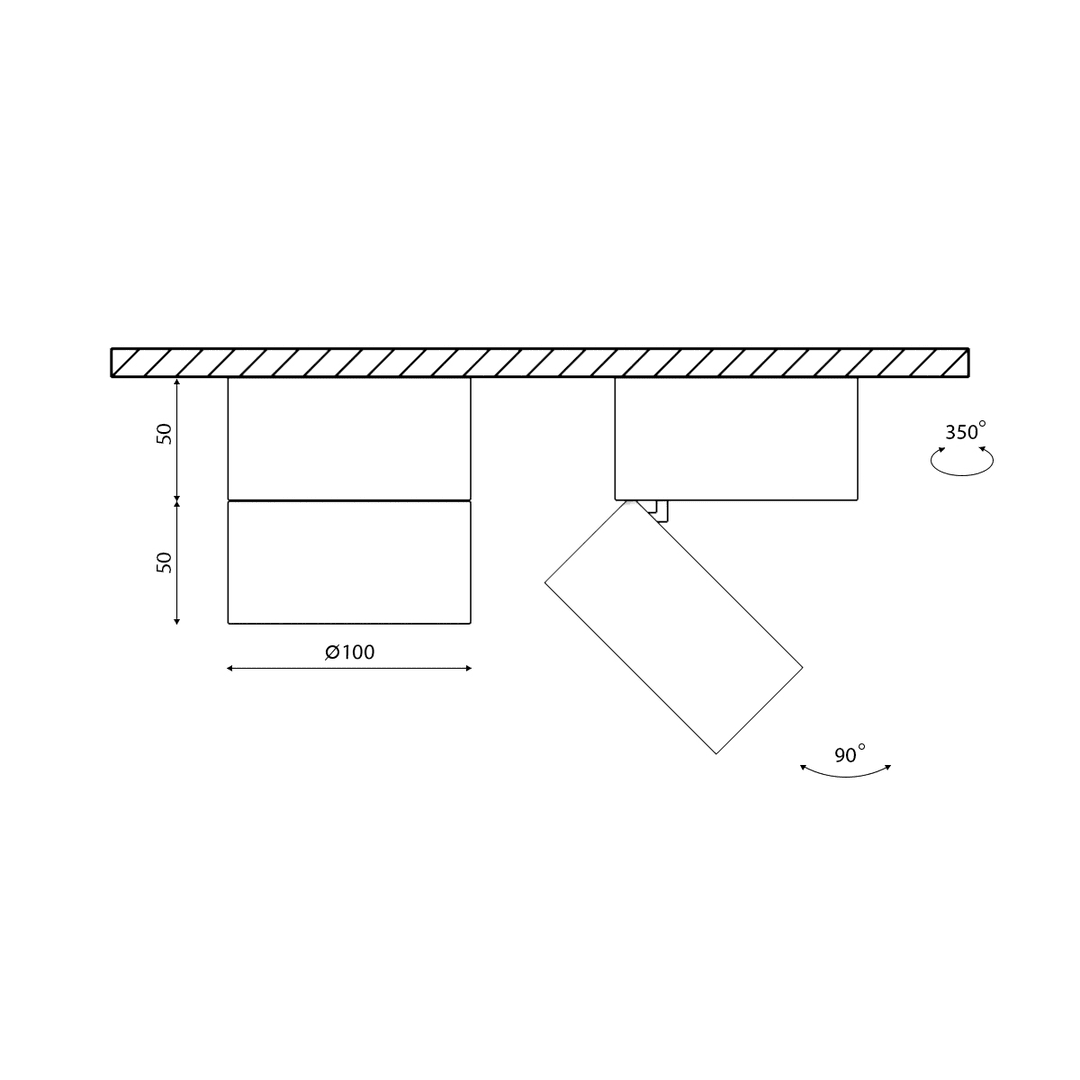 Спот DesignLed RT-MJ-1002-B-13-WW 002971