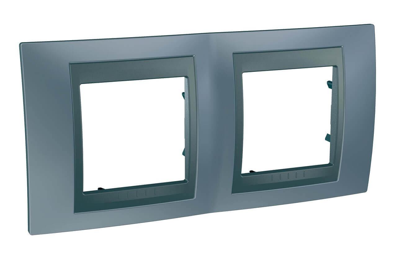 Рамка 2-постовая Schneider Electric Unica Top MGU66.004.296