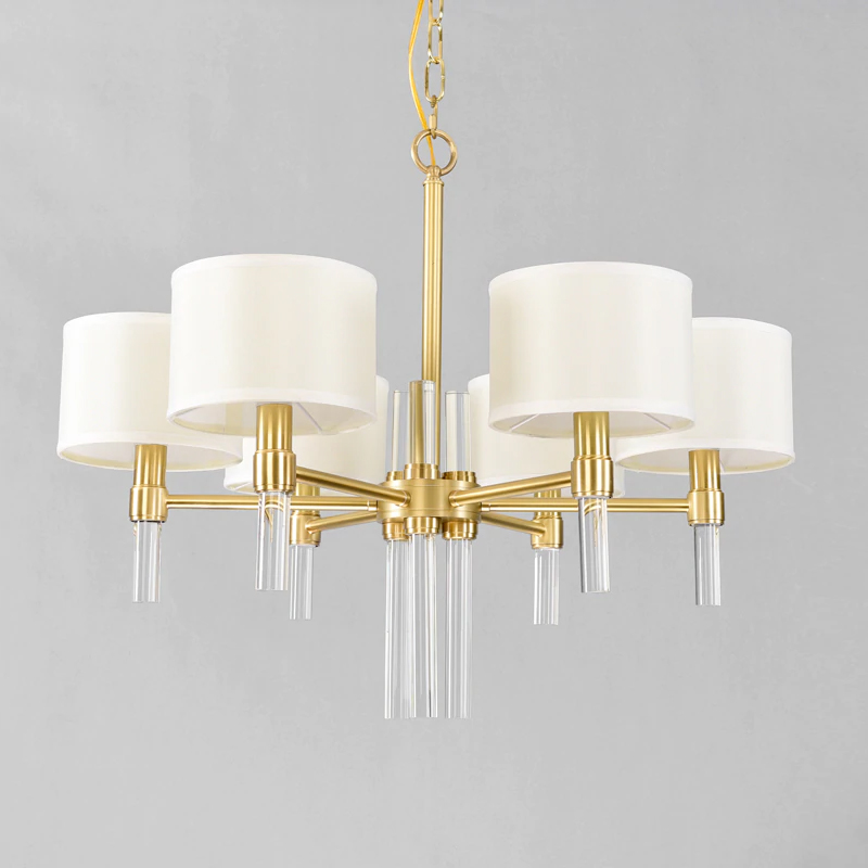 Подвесная люстра Delight Collection 8009P-6 gold
