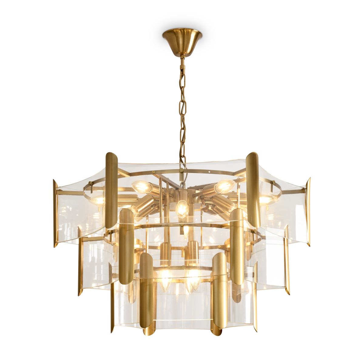 Подвесная люстра Freya Lumiere FR5516PL-15BS
