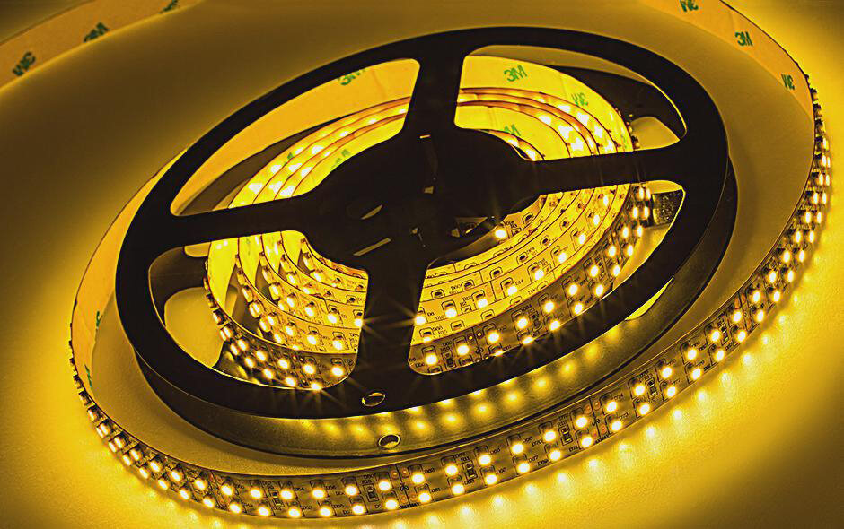 Светодиодная лента Arlight RT 2-5000 24V Warm2700 2x2 (3528, 1200 LED, LUX) 008770(B)