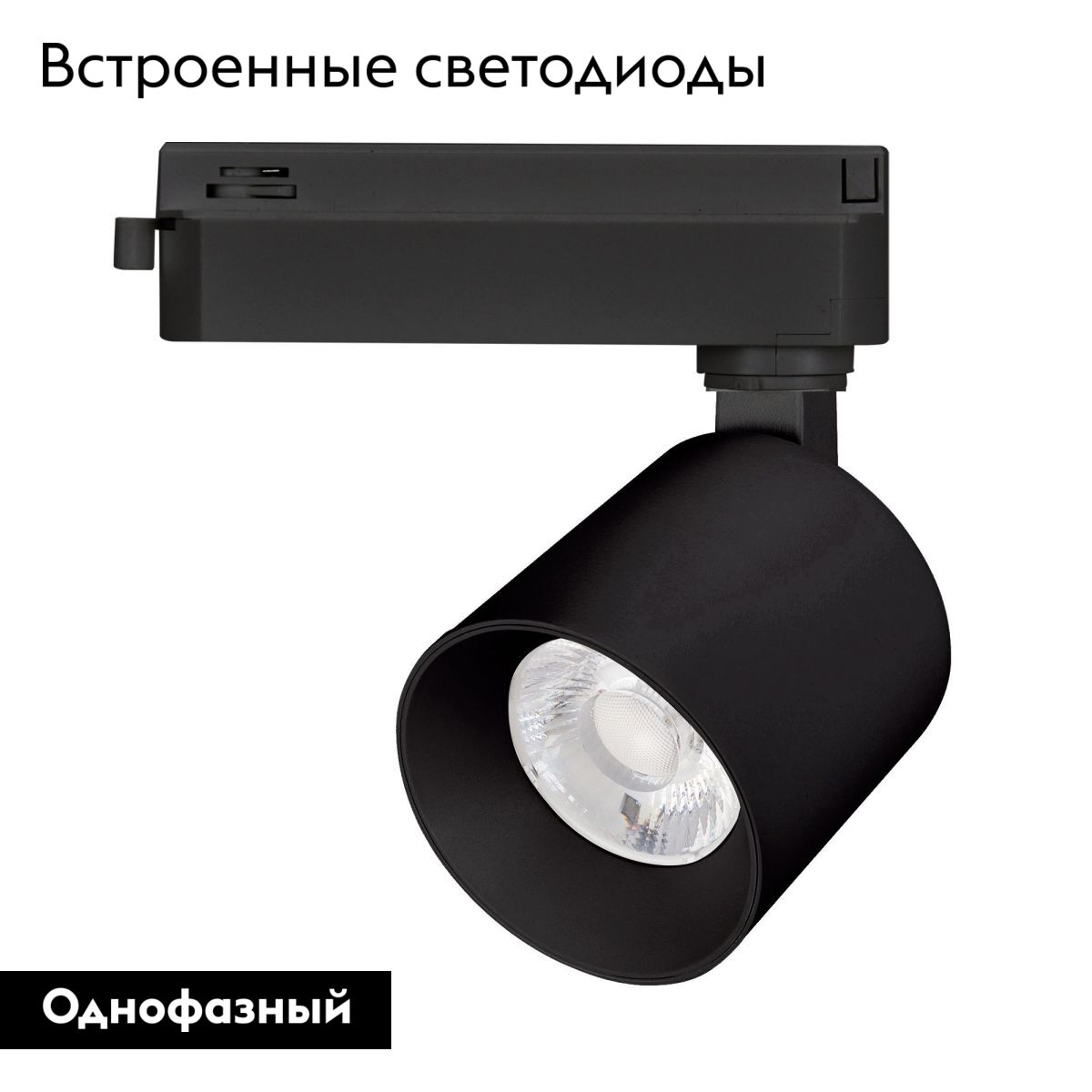 Трековый однофазный светильник Arlight LGD-DYKE-2TR-R75-16W Warm3000 (BK, 38 deg, 230V) 052268