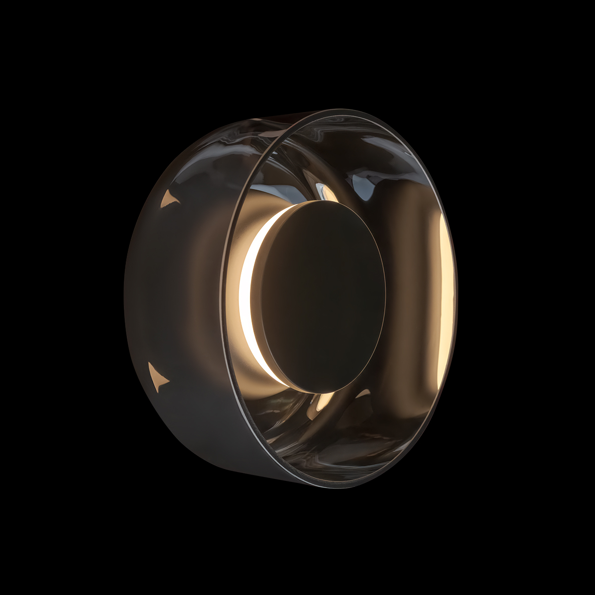 Настенный светильник LOFT IT Totem 10466W Smoke black