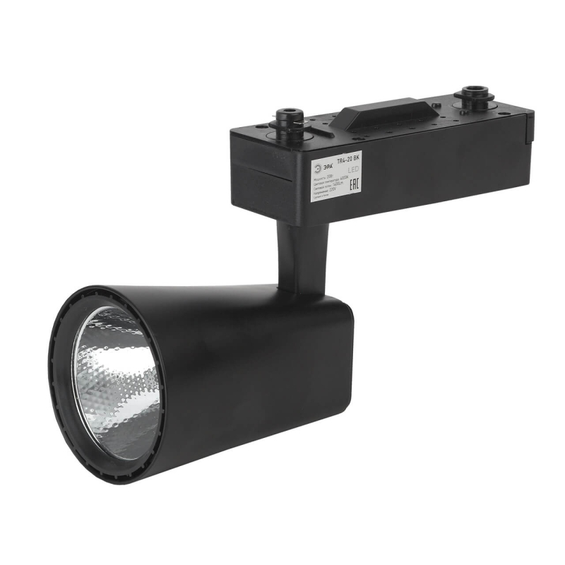 Трековый светильник ЭРА TR4 - 20 BK Б0032166