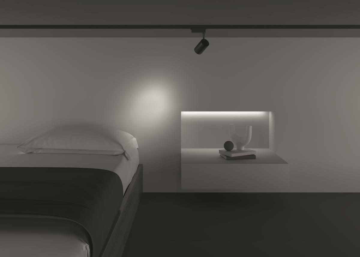 Трековый светильник Maytoni Technical Vuoro TR003-1-6W4K-S-B