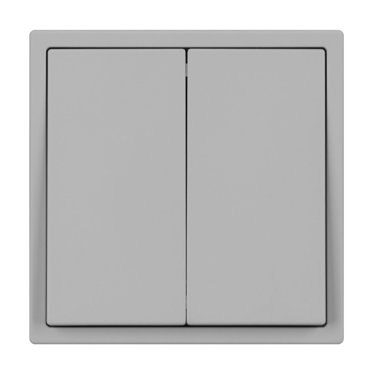 Механизм звонкового выключателя двухклавишный Arlight SWT-NOBE-MKR2-SFPL-IS (230V, 10A) (Никель) 061786