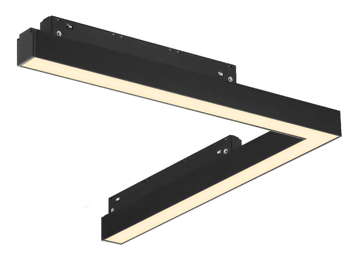 Трековый магнитный светильник iLedex Vision 4822-013-L320-16W-110DG-3000K-BK
