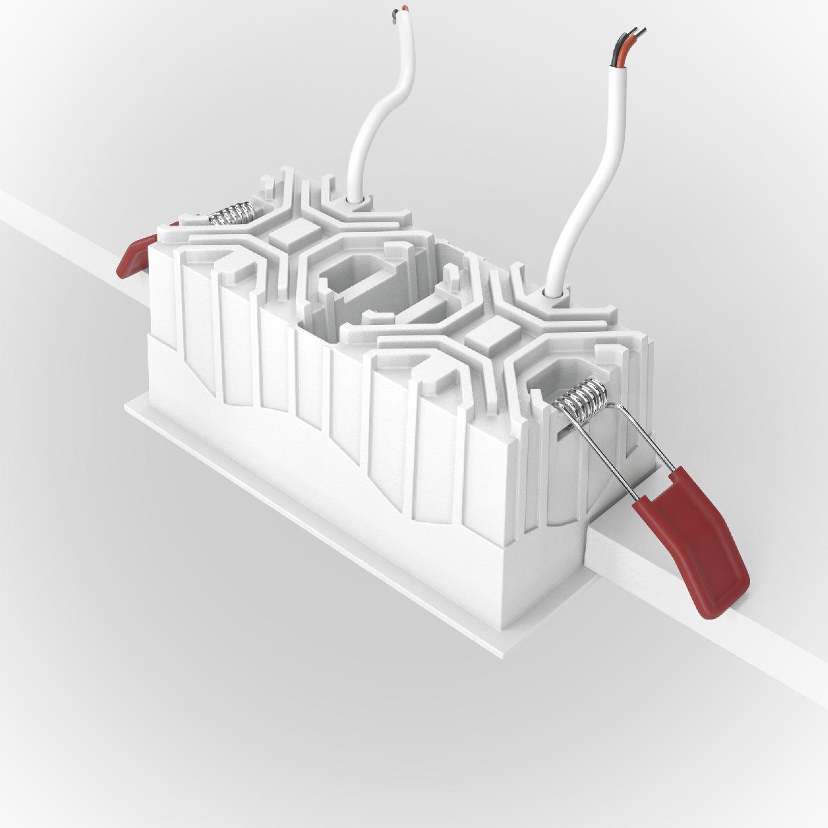 Встраиваемый светильник Maytoni Technical Alfa LED DL043-02-10W3K-D-SQ-W