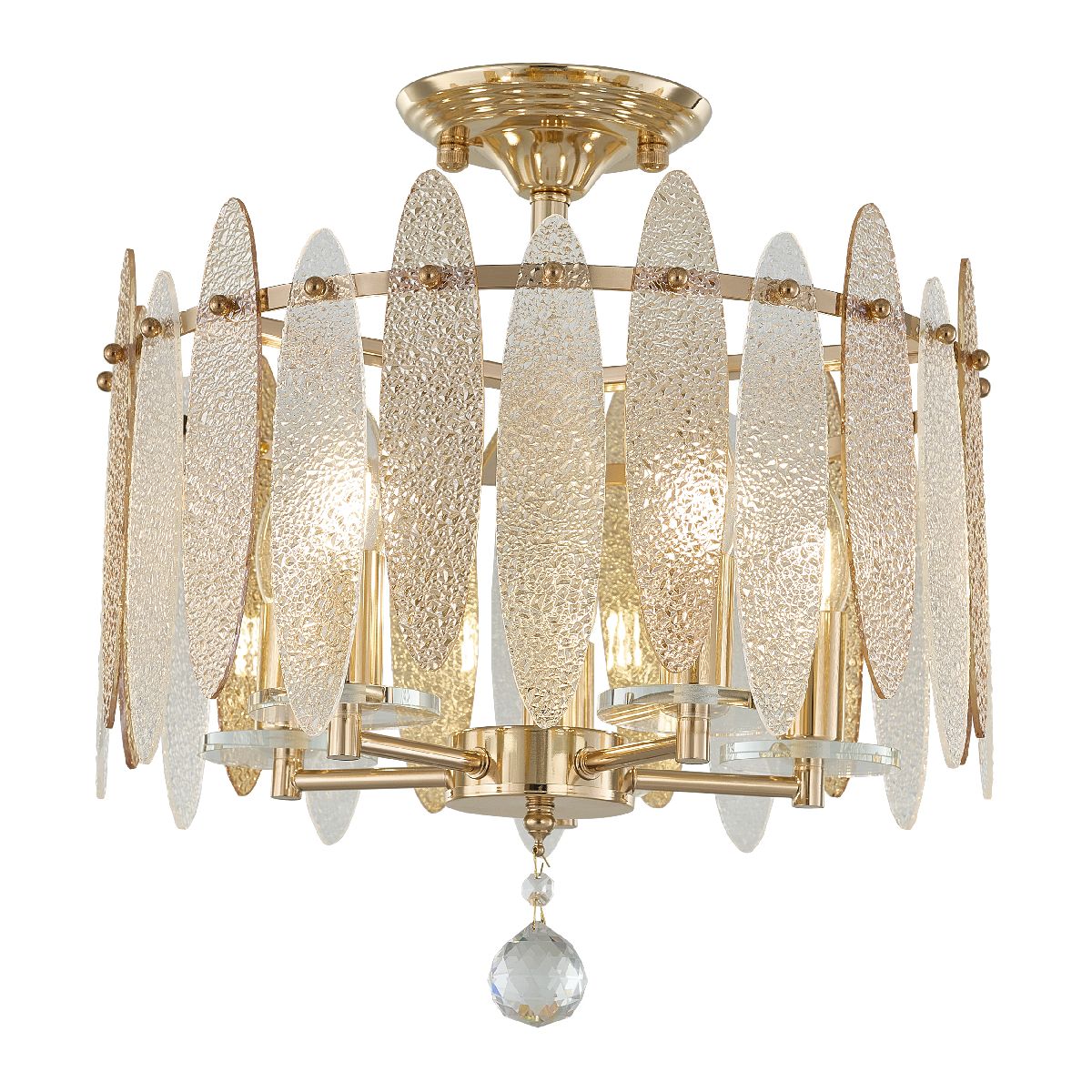 Потолочный светильник цилиндрический цилиндр Arte Milano Sorrento 373309/5/80/380 GD