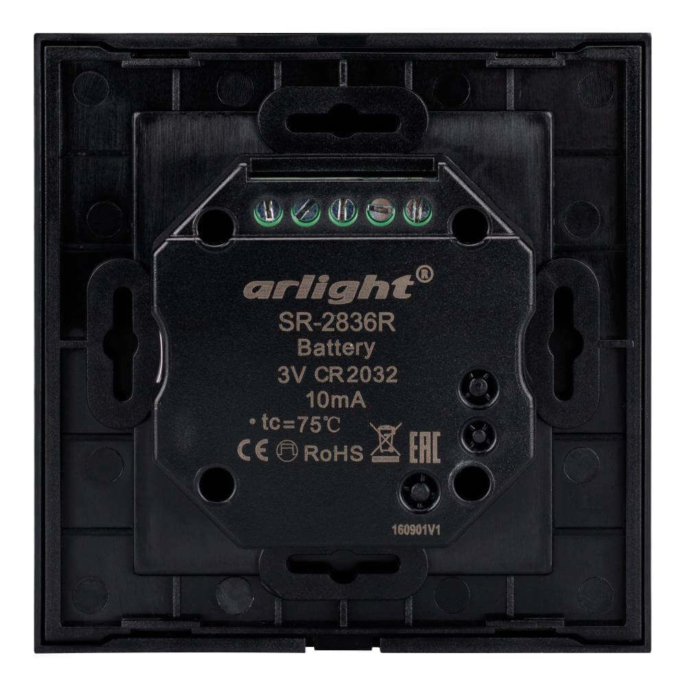 Панель Arlight Rotary SR-2836R-RF-IN Black 020947