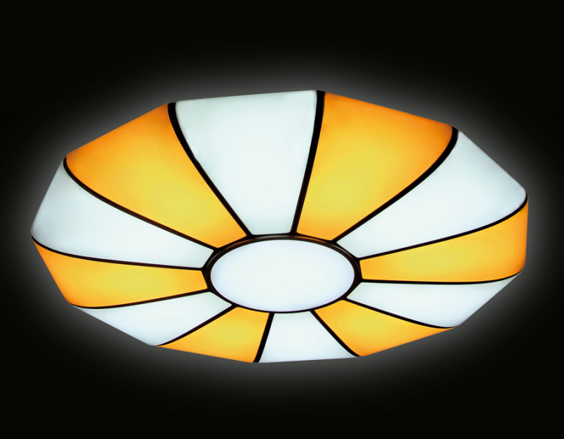 Накладная люстра Ambrella Light FP2314L WH 210W D740
