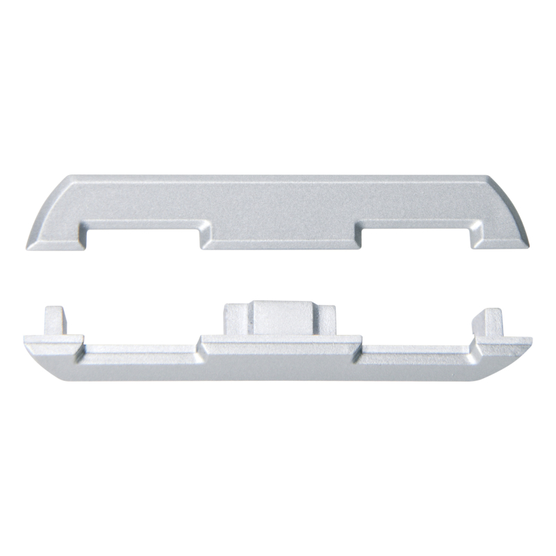 Комплект заглушек Uniel UFE-N08 SILVER B POLYBAG UL-00000628