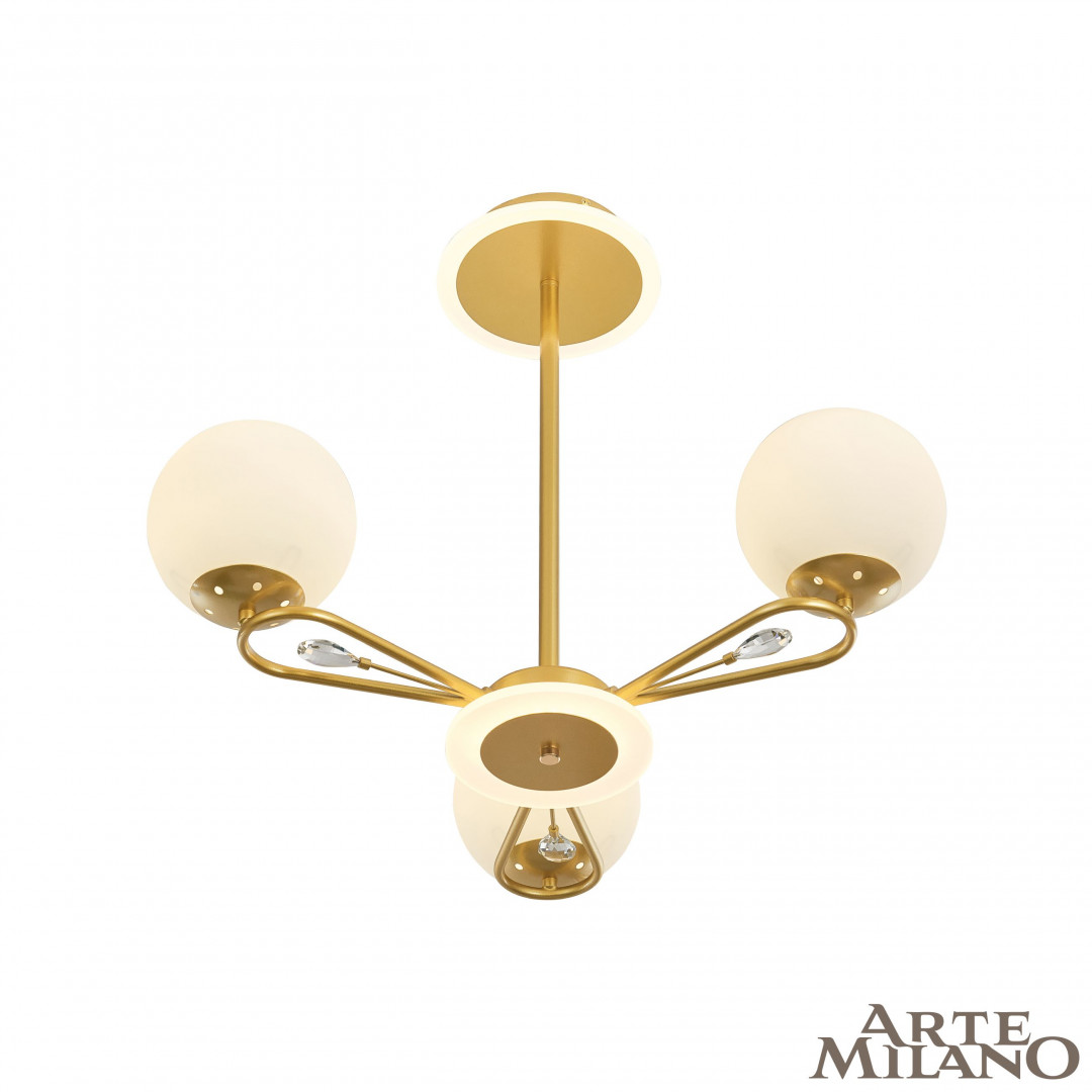 Люстра на штанге Arte Milano Neapolis 277138/3 GD