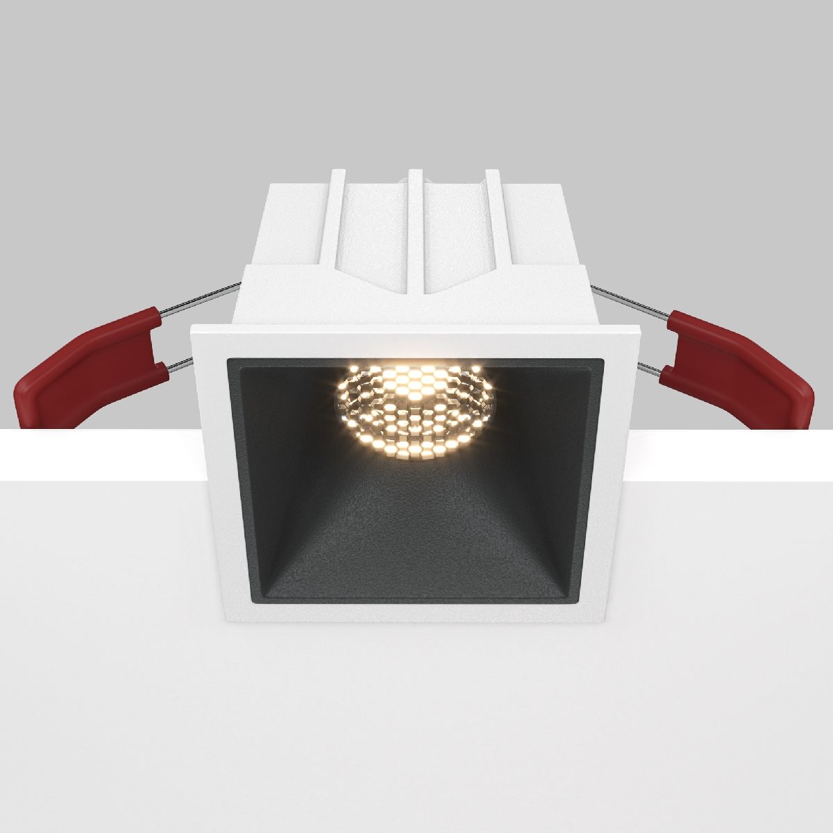 Встраиваемый светильник Maytoni Technical Alfa LED DL043-01-10W3K-SQ-WB