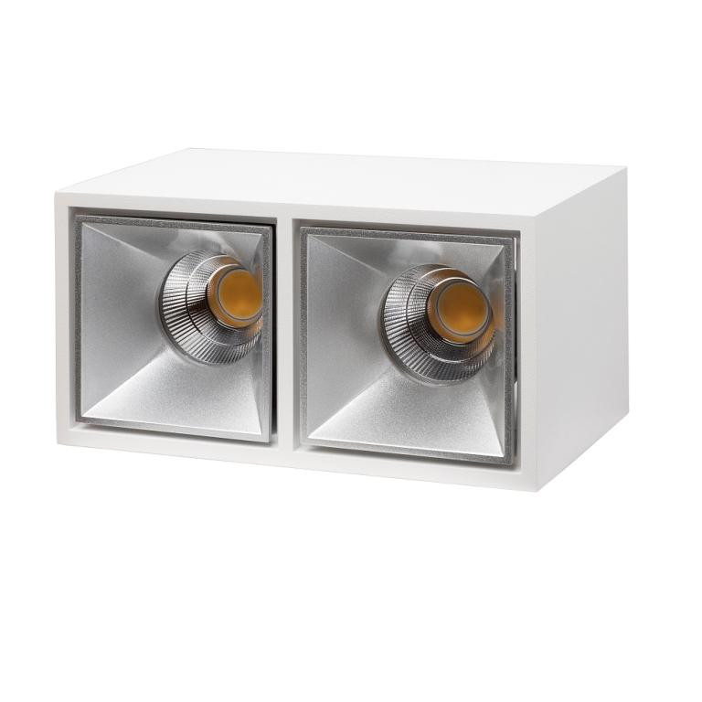 Накладной светильник LeDron KUBING 2 White/Grey 00000014579
