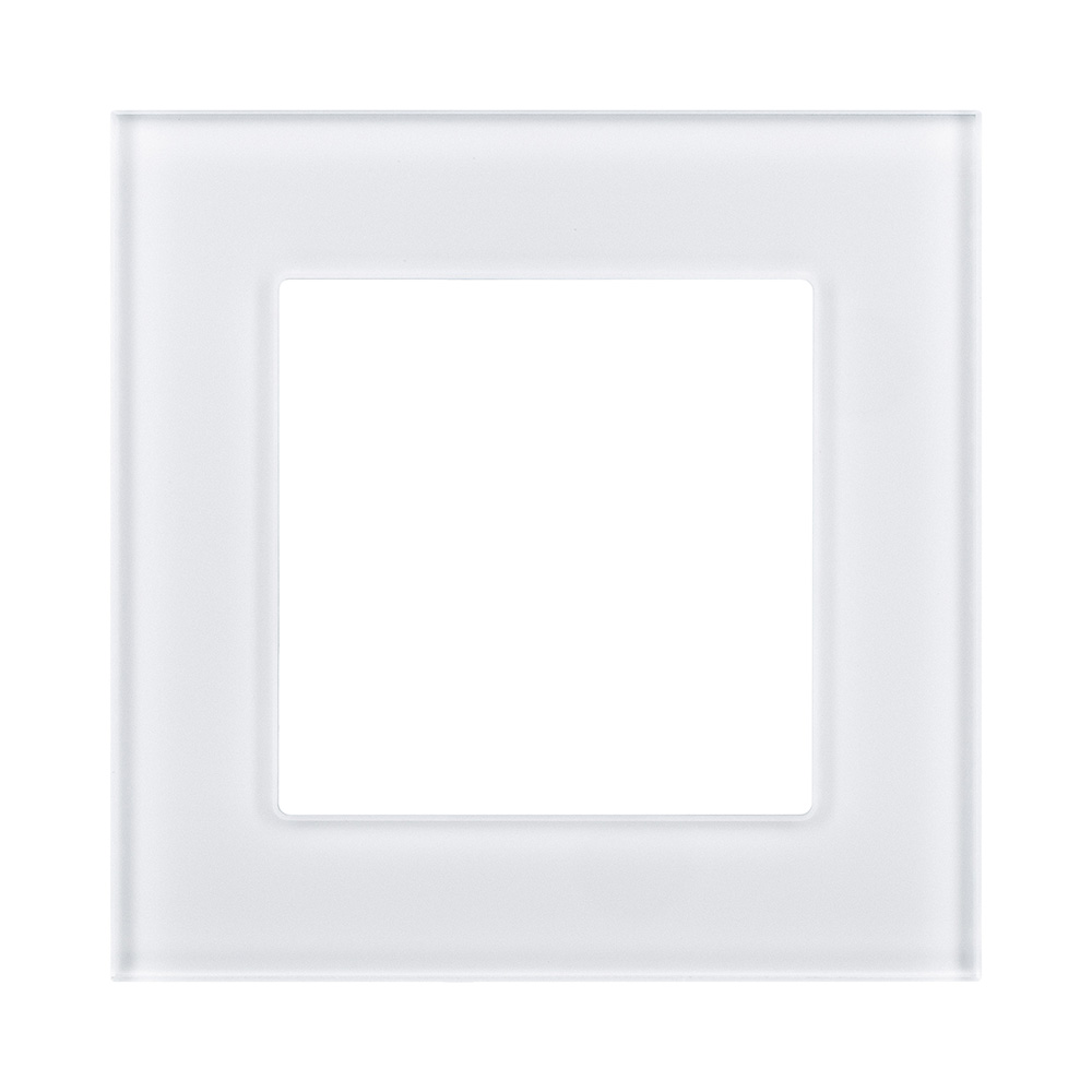 Рамка 1-постовая, стекло белый Kollinger Asthetik AS1WH