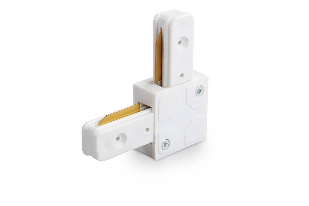 L-коннектор для однофазного накладного трека SWG KXZ-WH-L 001839