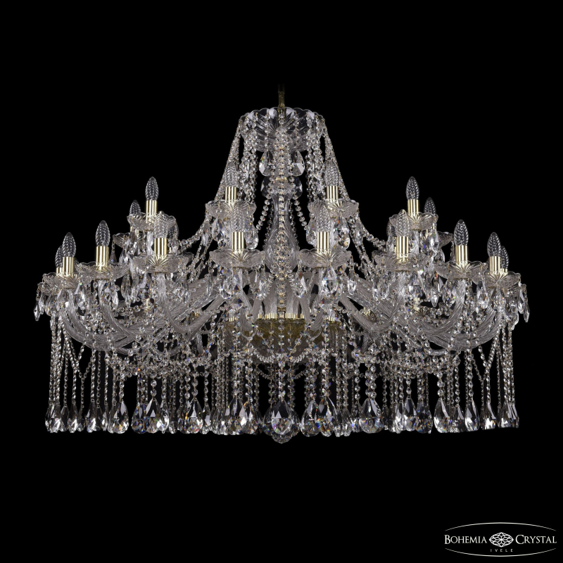 Подвесная люстра Bohemia Ivele Crystal 1413/20+10/460 G