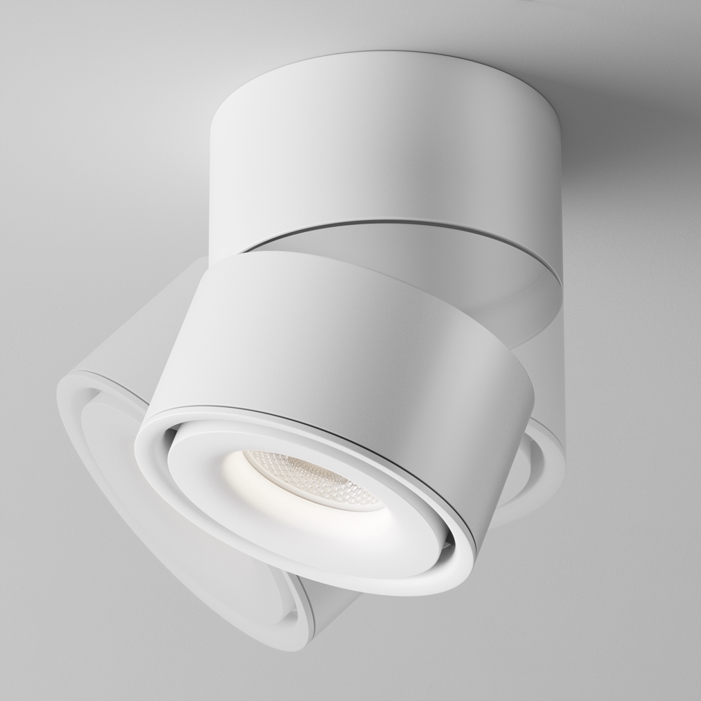 Накладной спот Maytoni Yin C084CL-15W4K-D-W