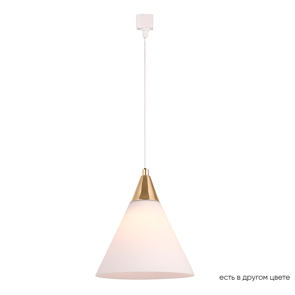 Трековый однофазный светильник Crystal Lux CLT 0.31 016 WH-GO