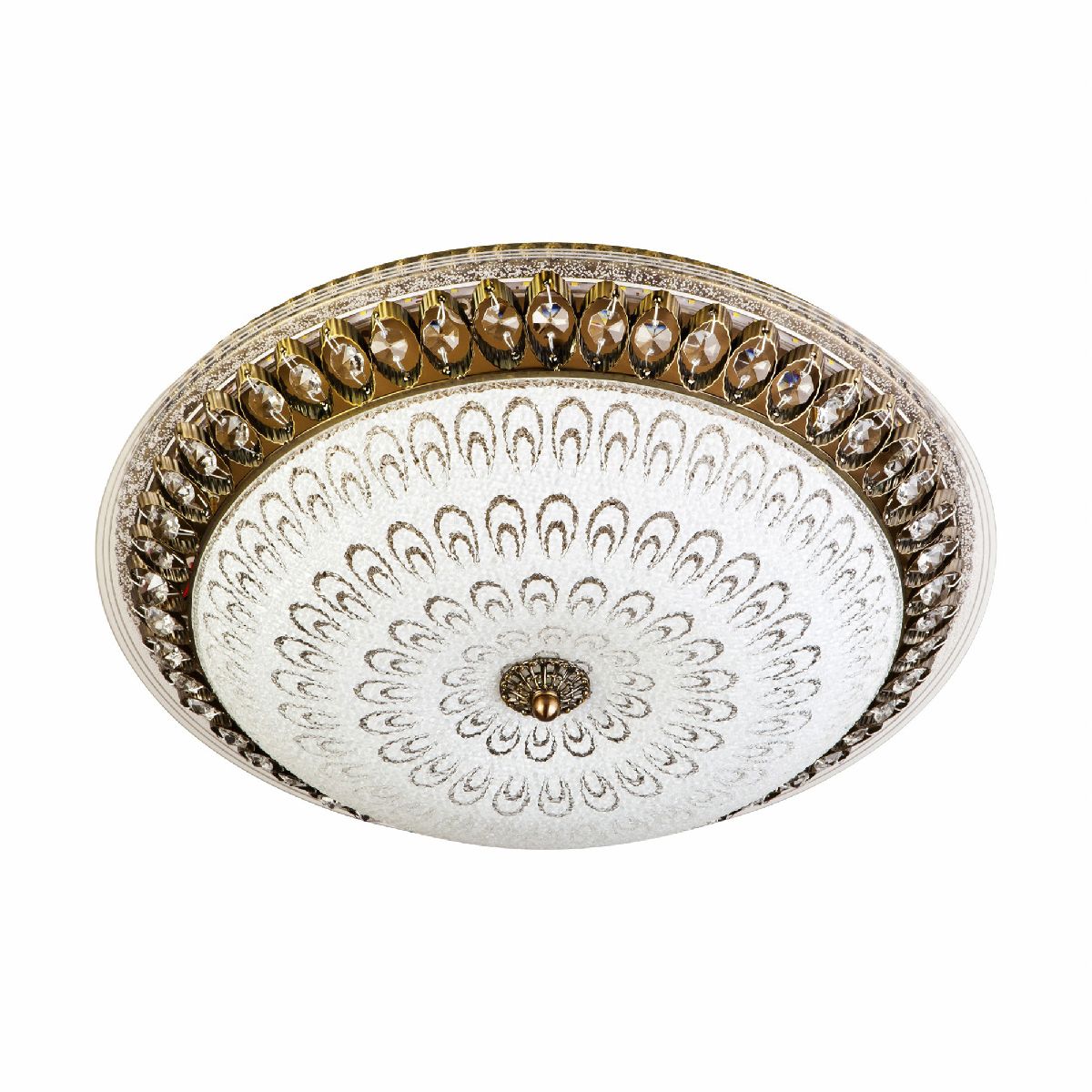 Потолочный светильник стеклянный LED4U L1109-600 AB