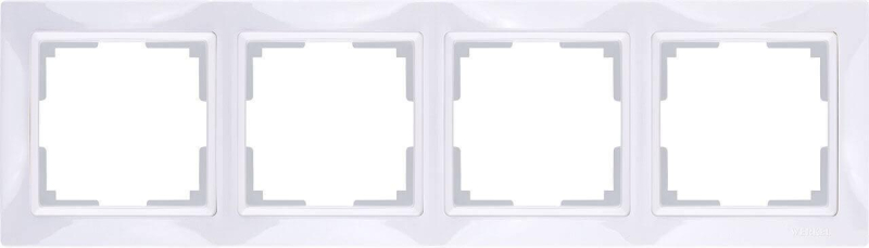 Рамка Werkel Snabb Basic на 4 поста белый WL03-Frame-04 4690389098772