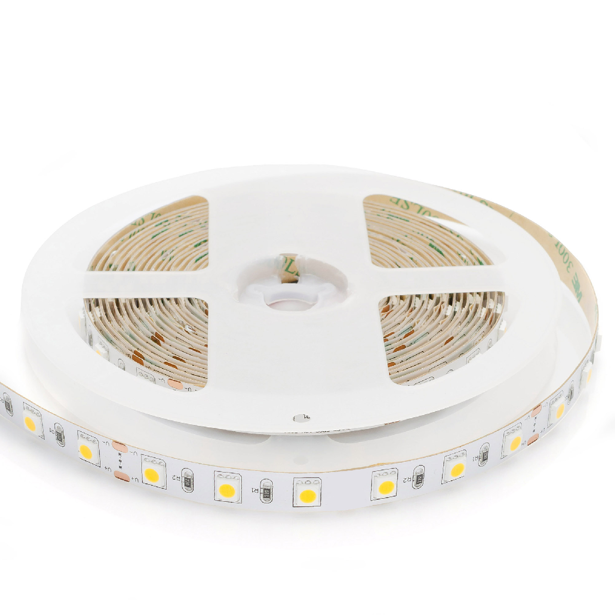 Светодиодная лента Apeyron 24В 14,4Вт/м smd5050 60д/м IP20 800Лм/м 5м 4000К 00-339