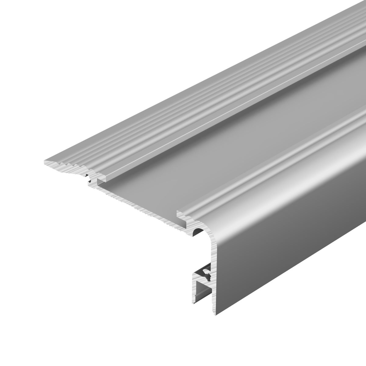 Профиль Arlight STAIR-W60-2000 ANOD (Алюминий) 060866