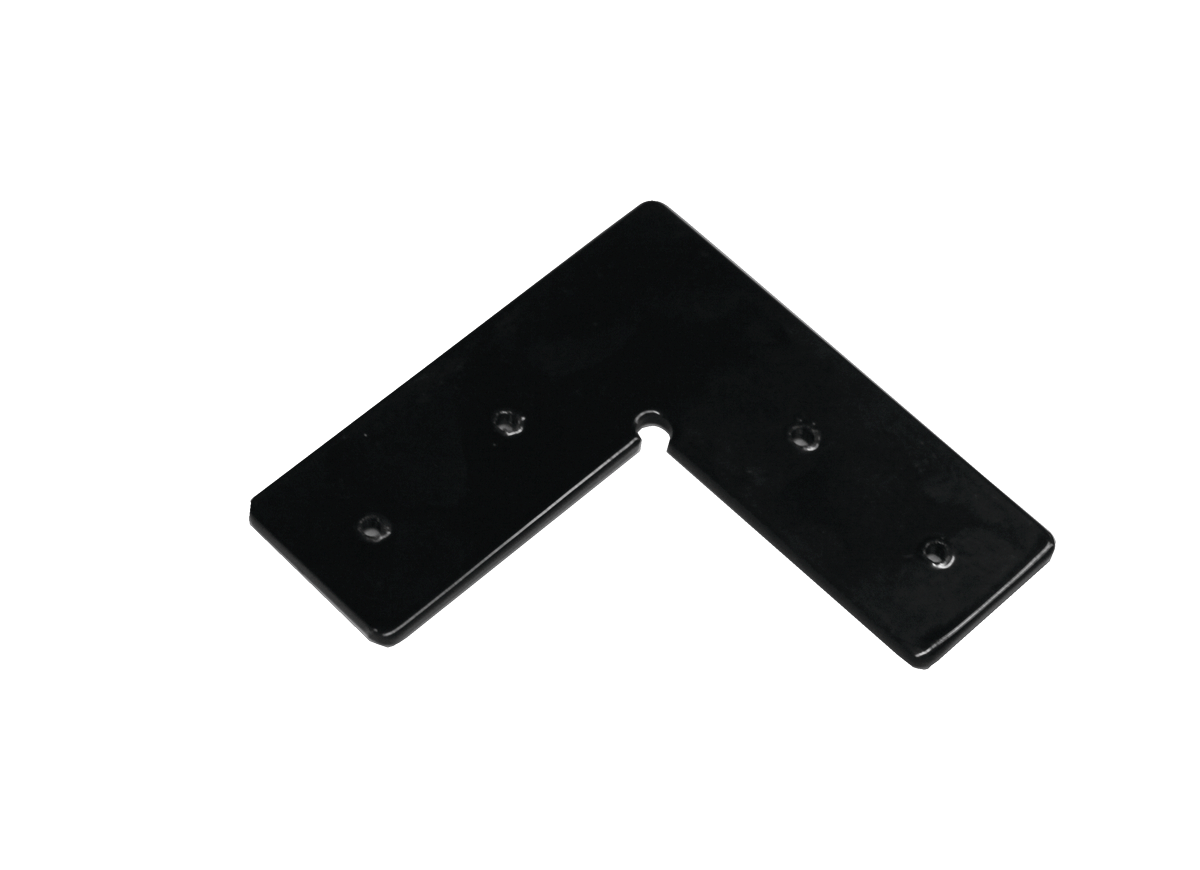 L-образный соединитель для магнитного шинопровода Donolux Magic Track L connector DLMX BLACK