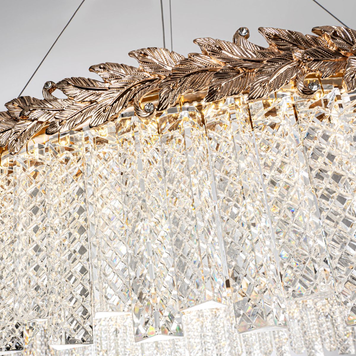 Подвесная led люстра Modelux ML.8250.800 GD