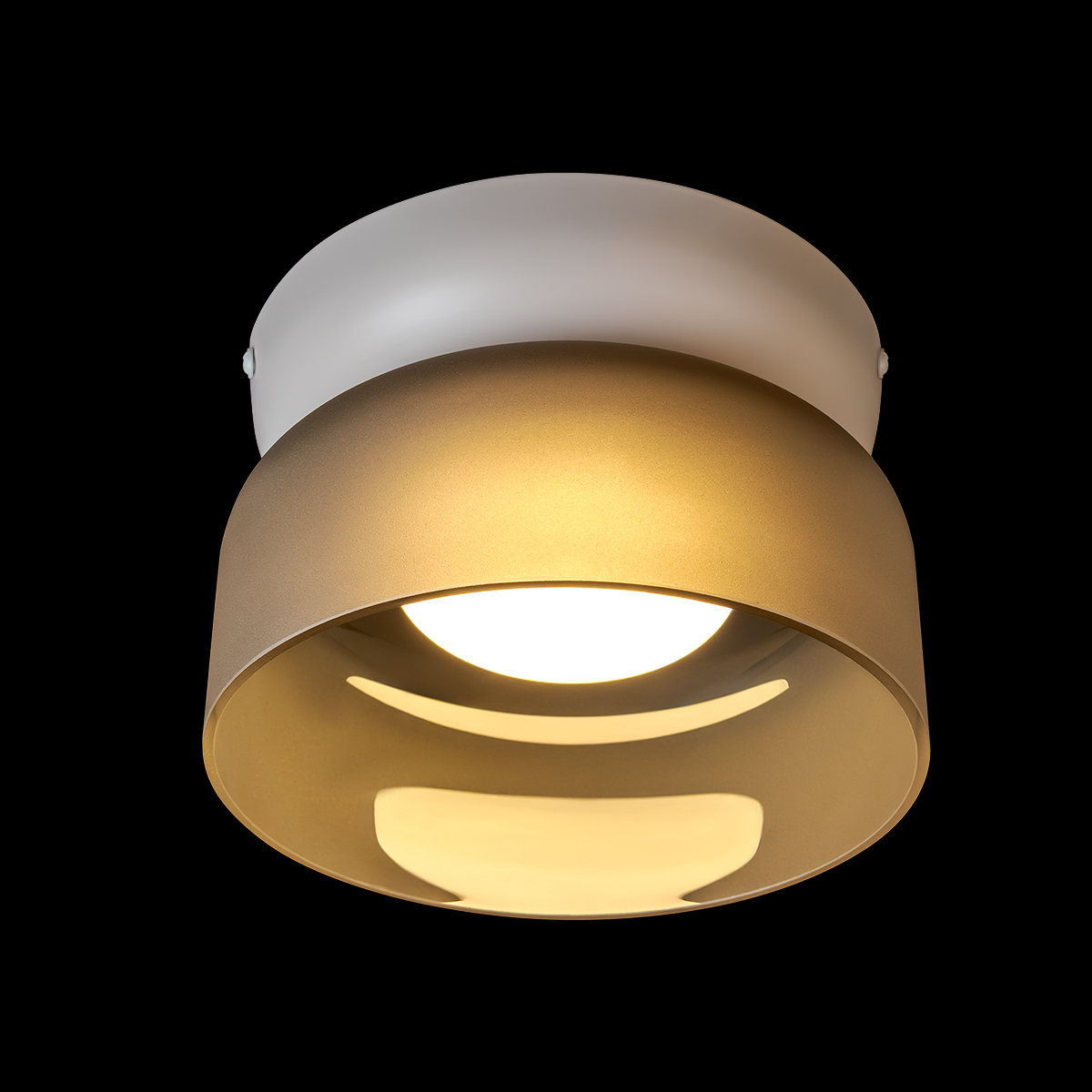 Потолочный светильник стеклянный LOFT IT Totem 10466 Smoke matte