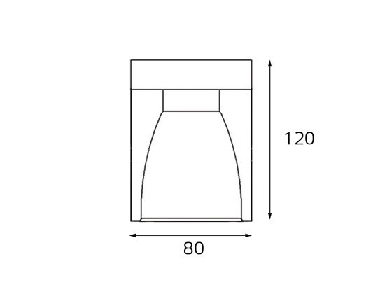 Потолочный светильник стеклянный Italline MRC0821S-1 black