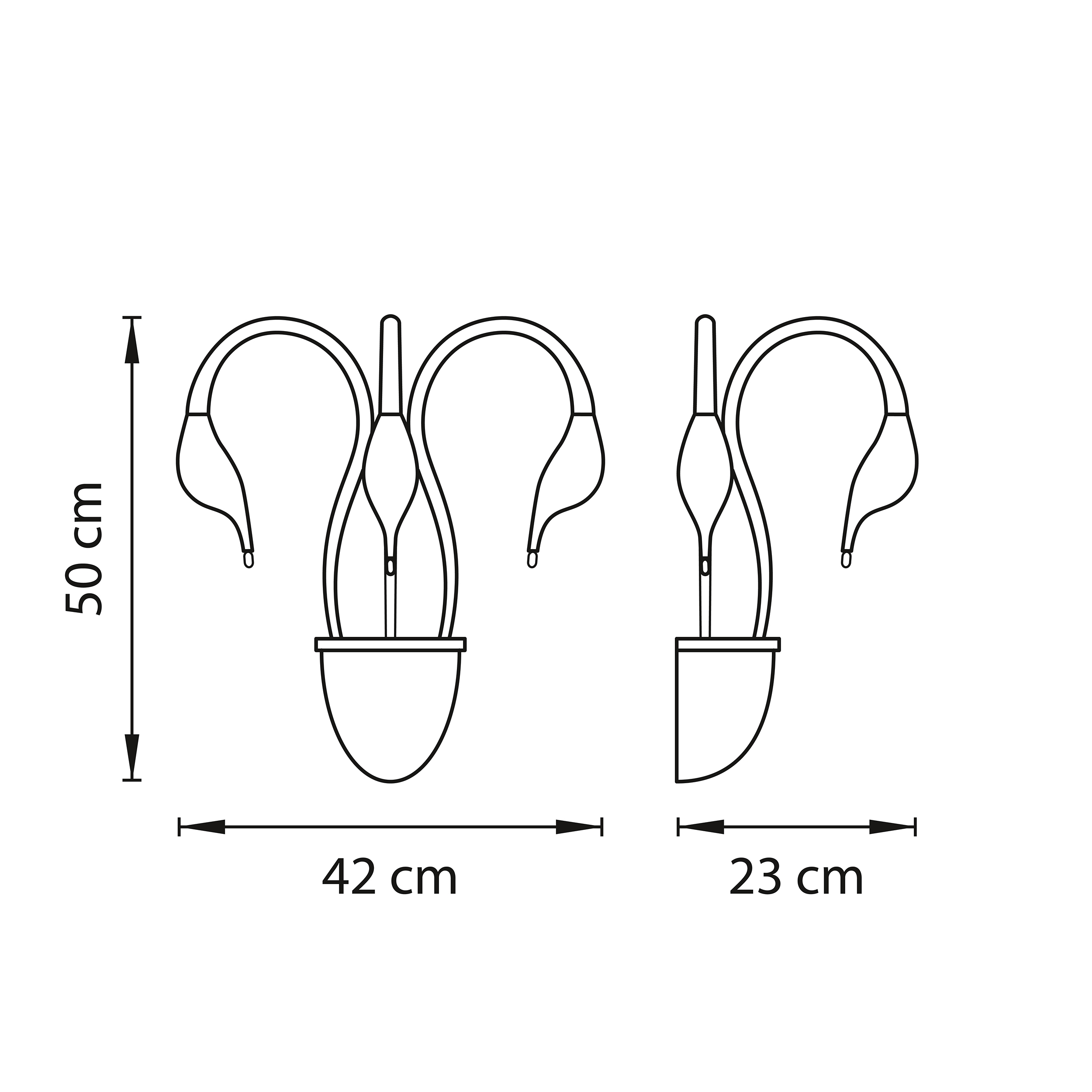 Бра Lightstar Cigno Collo Bk 751637 в Москве