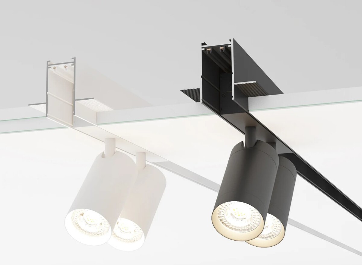 Шинопровод встраиваемый однофазный Denkirs Smart TR2012-BK УЦ