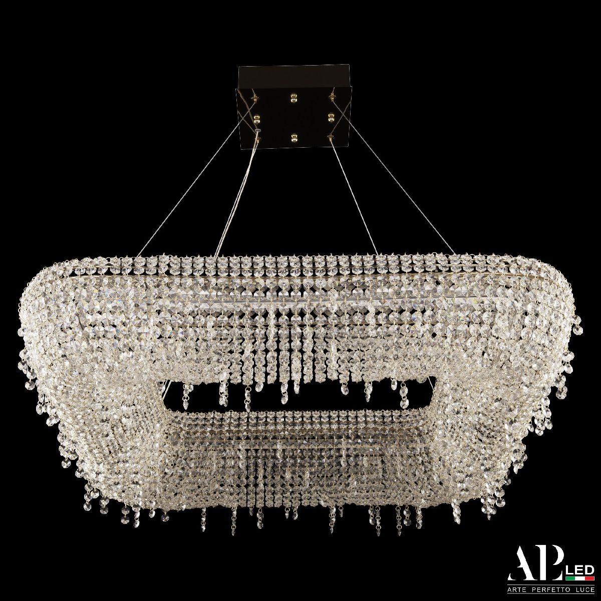 Подвесная люстра Arte Perfetto Luce Rimini S504.0.80.B.4000.Gold
