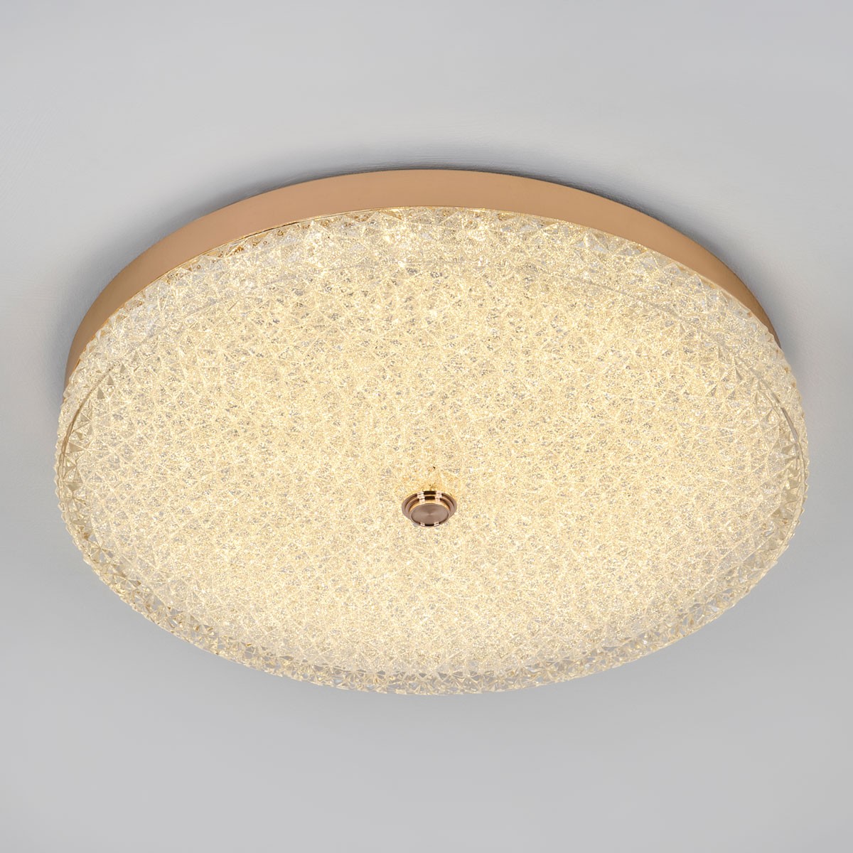Потолочный светильник стеклянный LED4U L1116-500 GD