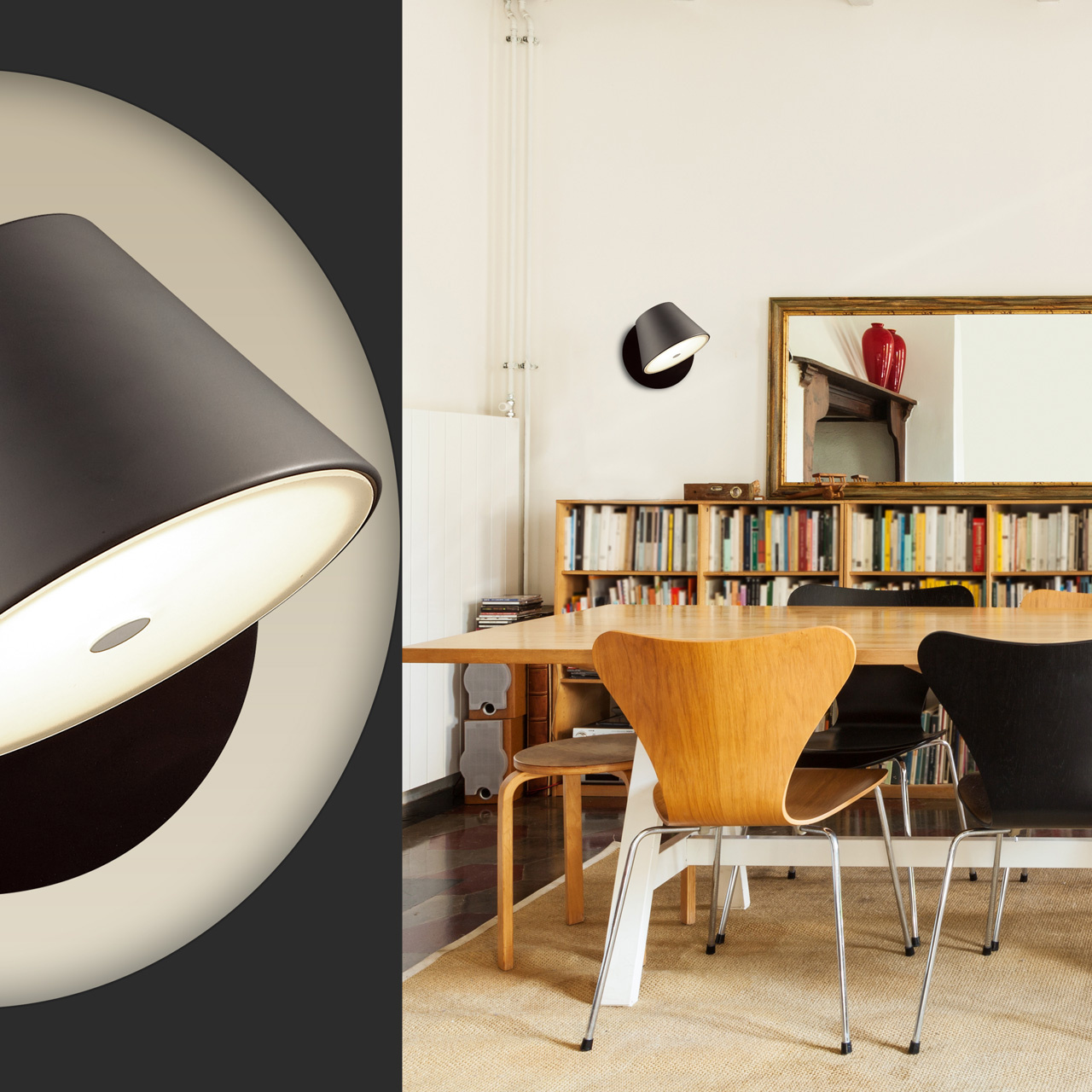 Бра Odeon Light Charlie 3990/1W