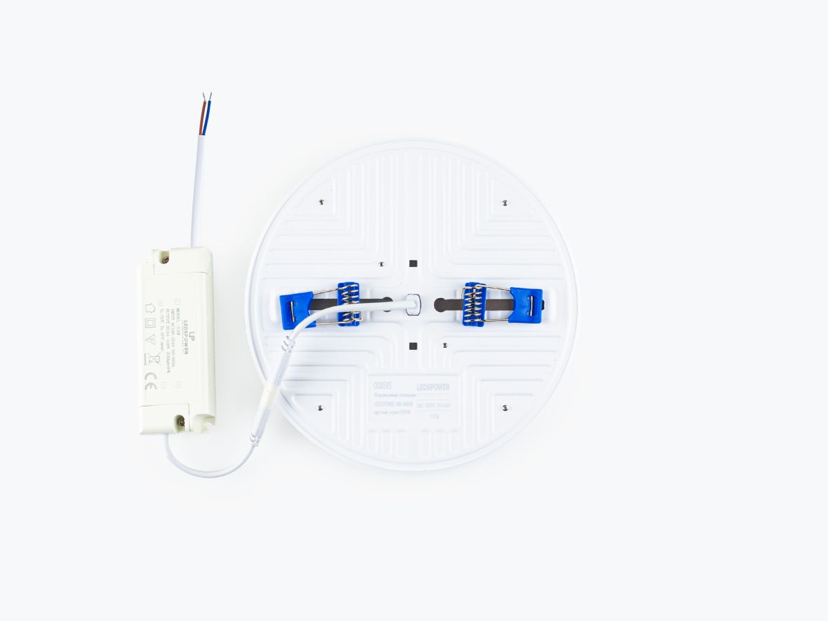 Встраиваемый светильник LEDS POWER 24Вт 4000К круглый, серия FRAME 008585