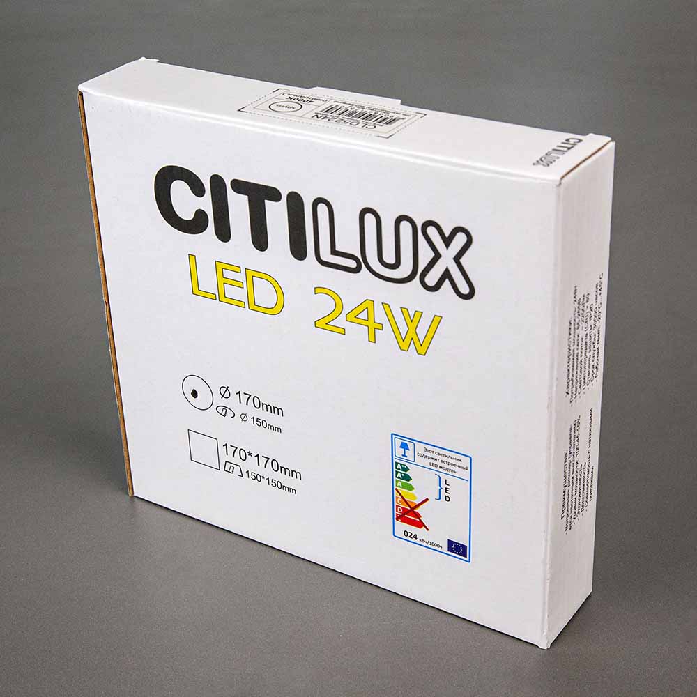Встраиваемый светильник Citilux CLD5224N