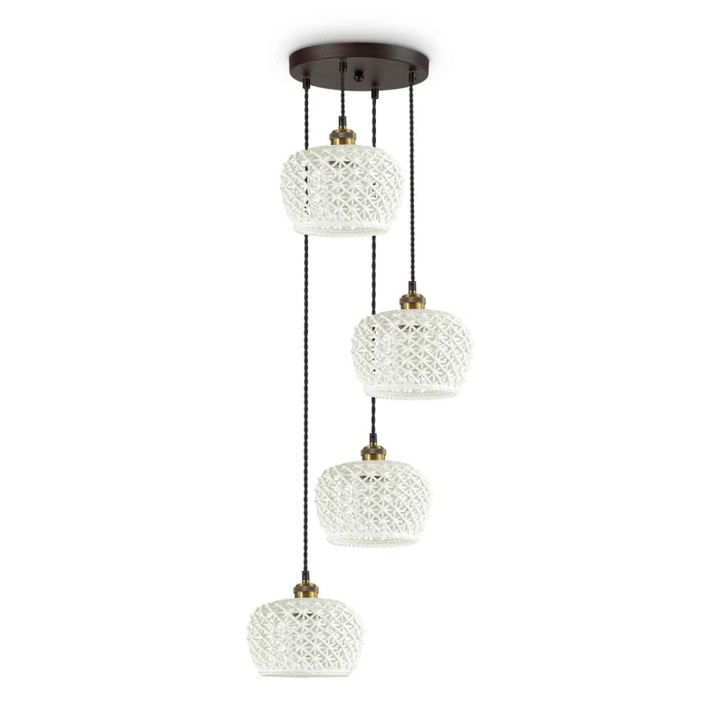 Подвесная люстра Ideal Lux Edelweiss SP4 206790
