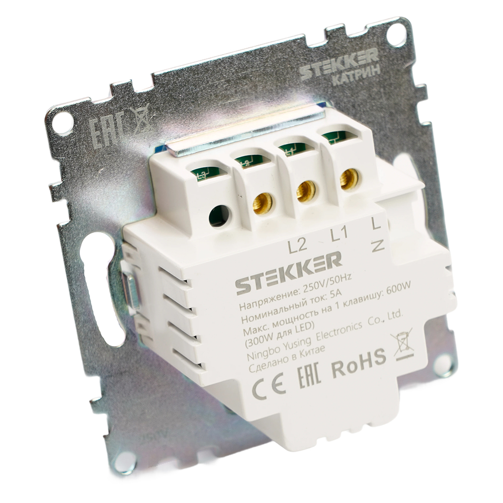 Выключатель диммирующий сенсорный (механизм) Stekker Катрин 50277