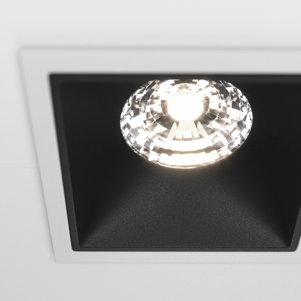 Встраиваемый светильник Maytoni Technical Alfa LED DL043-02-15W4K-SQ-WB