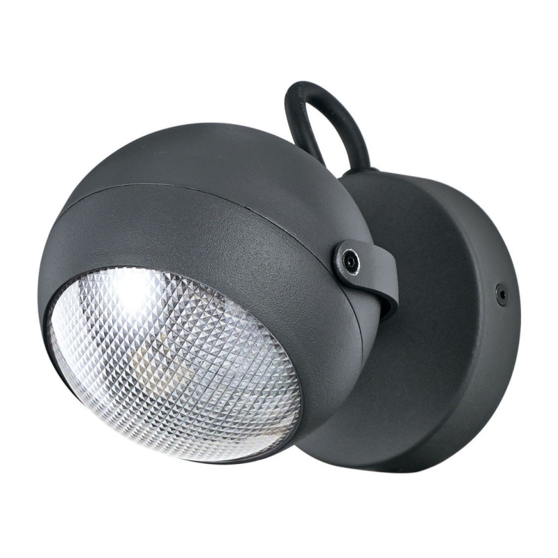 Уличный настенный светильник Ideal Lux Zenith AP1 Antracite 108353
